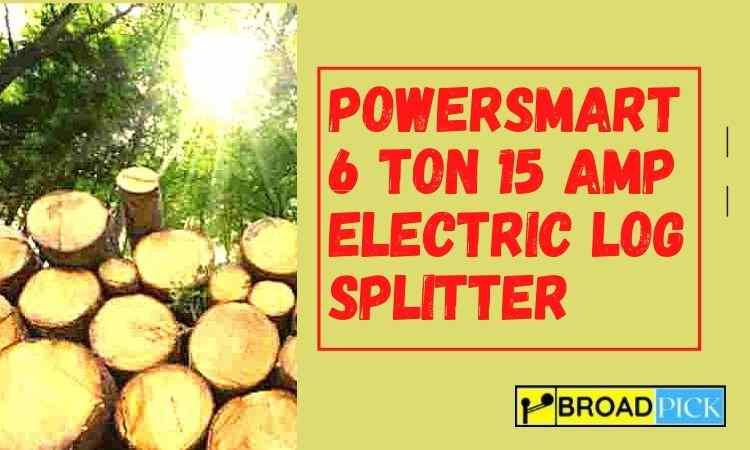 Powersmart-6-Ton-15-Amp-Electric-Log-Splitter