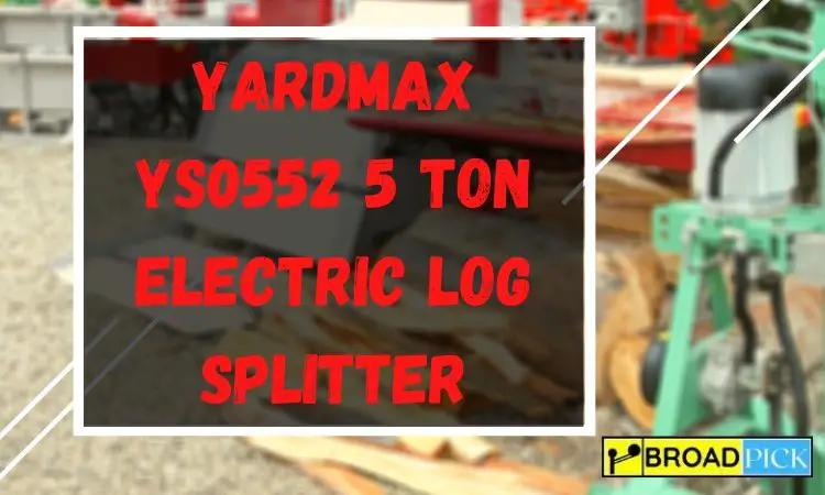 YARDMAX YS0552 5 Ton Electric Log Splitter