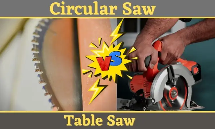 Circular Saw vs. Table Saw: What’s The Difference?