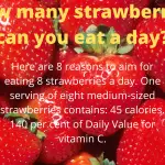 How Many Strawberry Should You Eat a Day