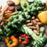 assorted vegetables on white ceramic plate