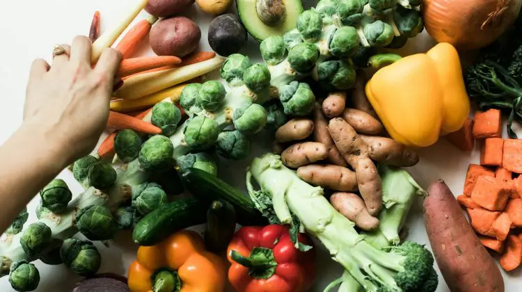 assorted vegetables on white ceramic plate